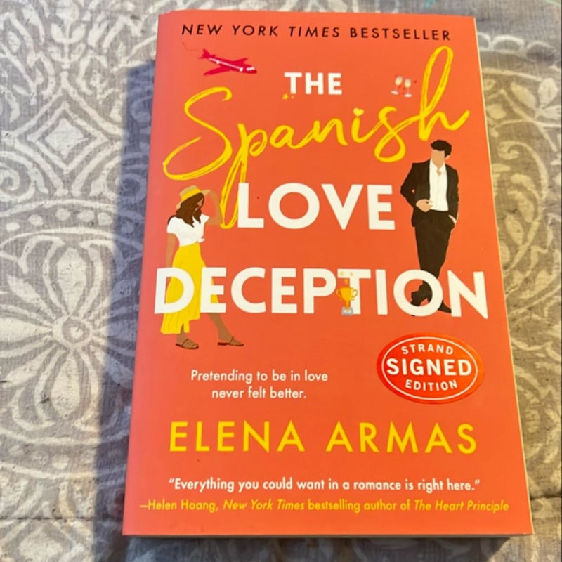 The Spanish Love Deception SIGNED