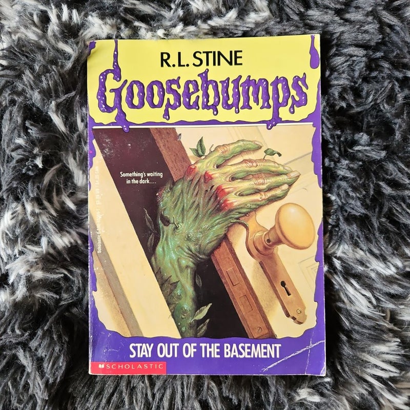 Goosebumps Stay Out of the Basement *First Edition*