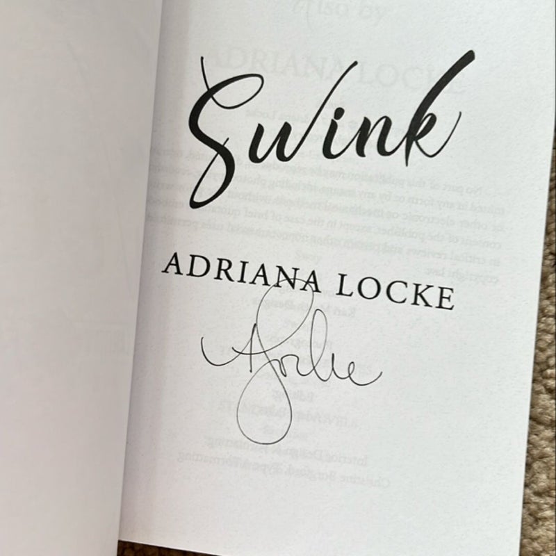 Swink (signed & OOP)