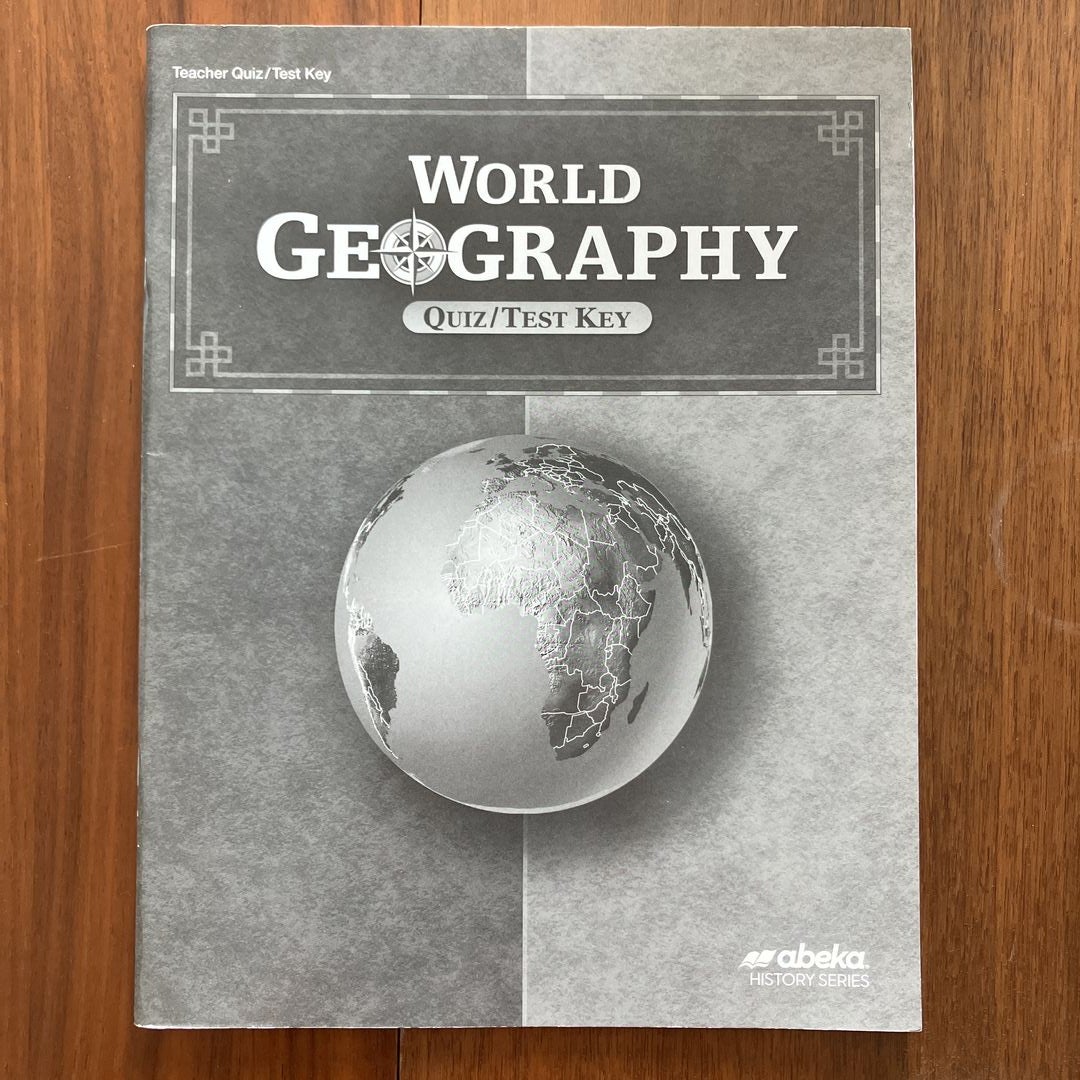 Abeka 9th Grade Geography Teacher Key By Abeka, Paperback | Pangobooks