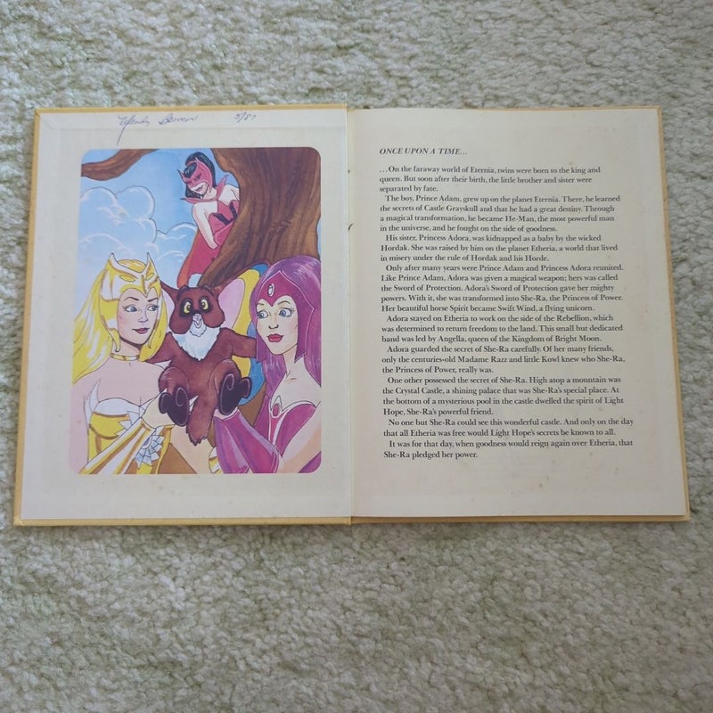 princess of power everything but happiness golden book 1985