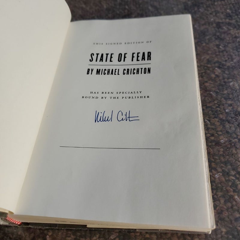State of Fear (SIGNED)