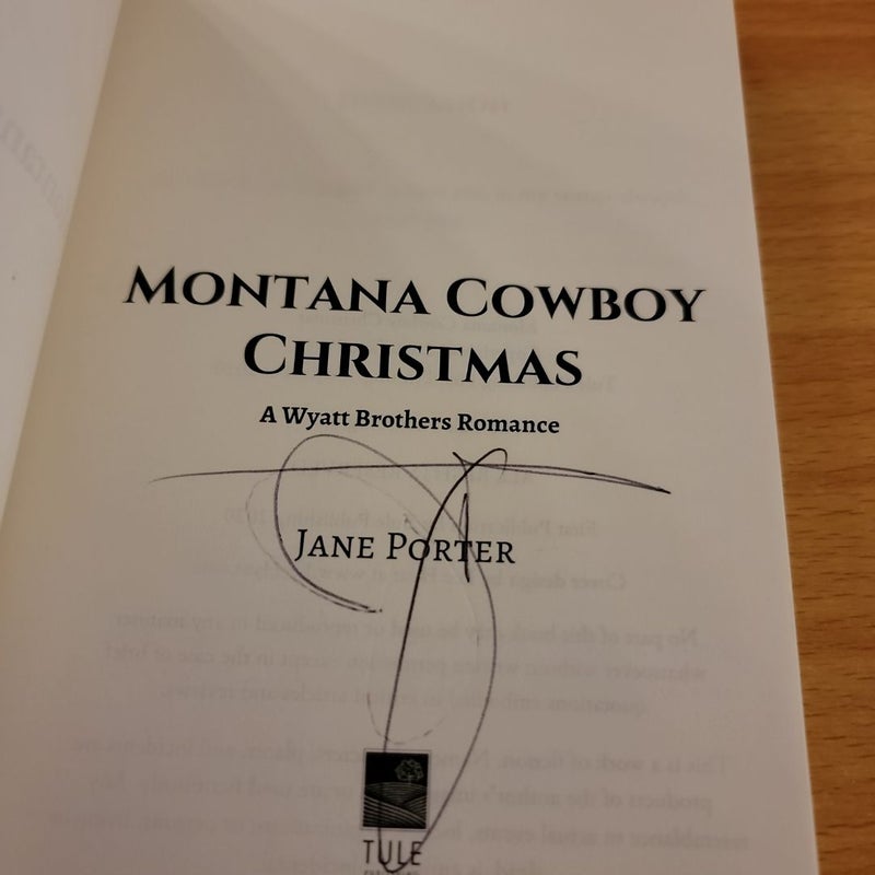 Montana Cowboy Christmas