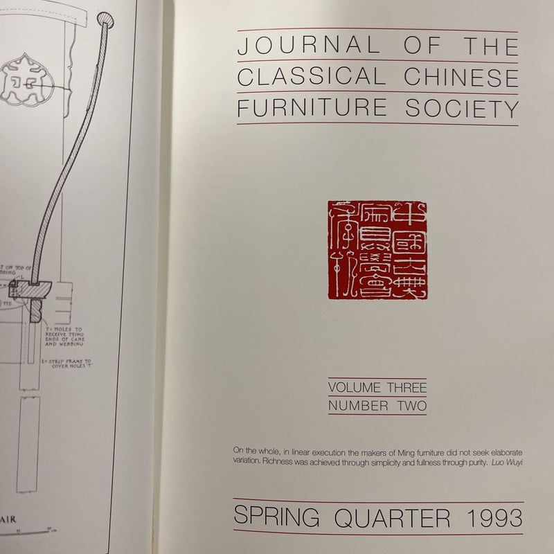 Journal of the Classical Chinese Furniture Society