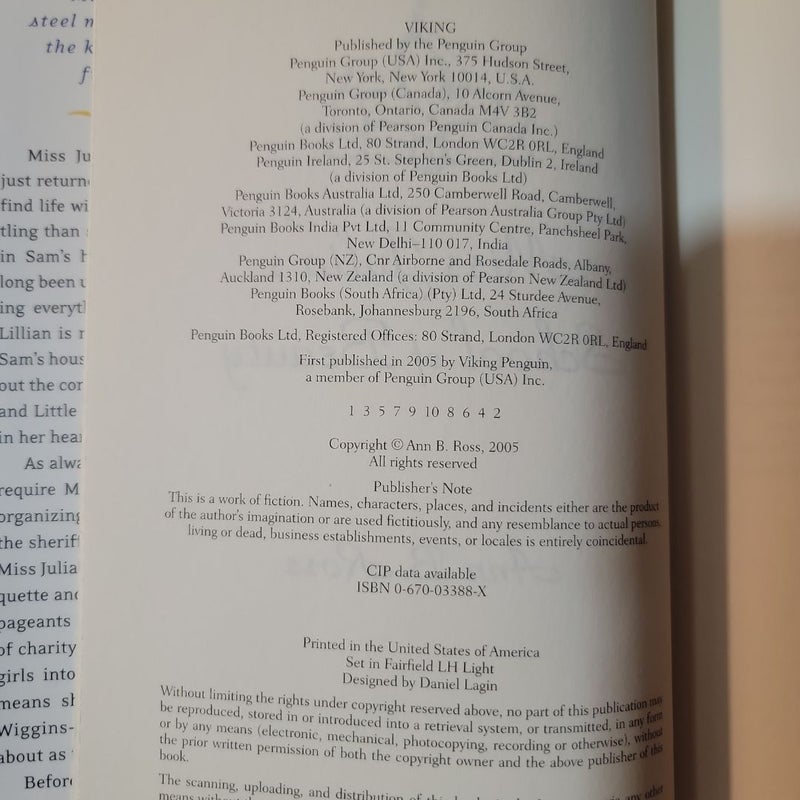 Miss Julia's School of Beauty (2005 First Edition)