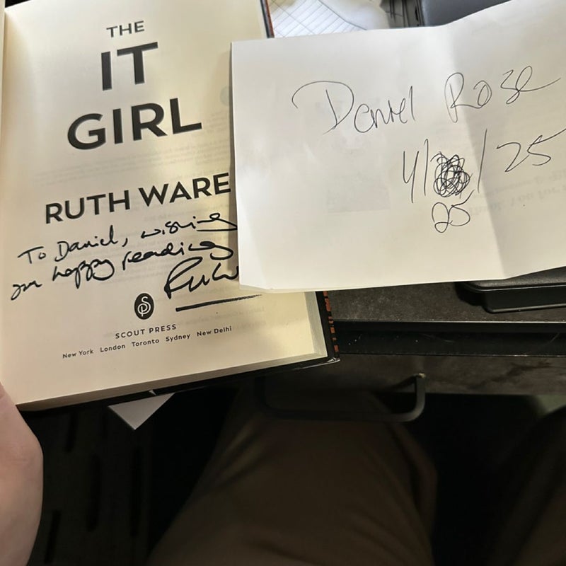 Lot of Ruth Ware Books all SIGNED