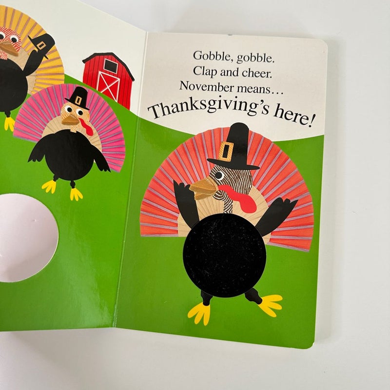 Priddy Books Alphaprints Gobble, Gobble Touch and Feel Book