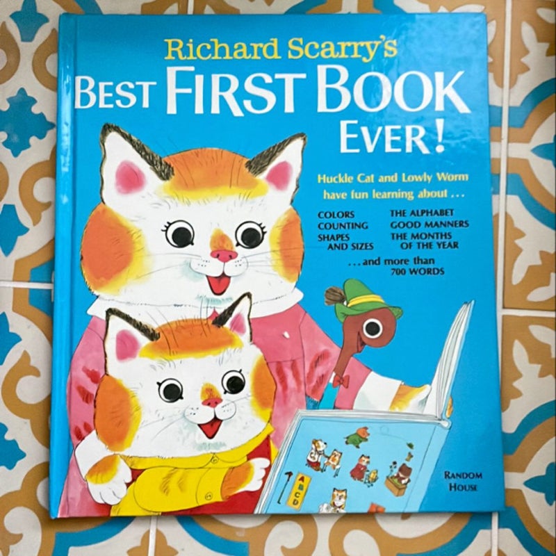 Richard Scarry’s Best First Book Ever!