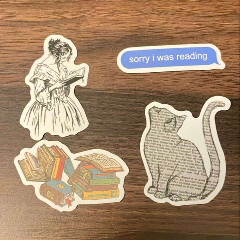 Bookish Stickers