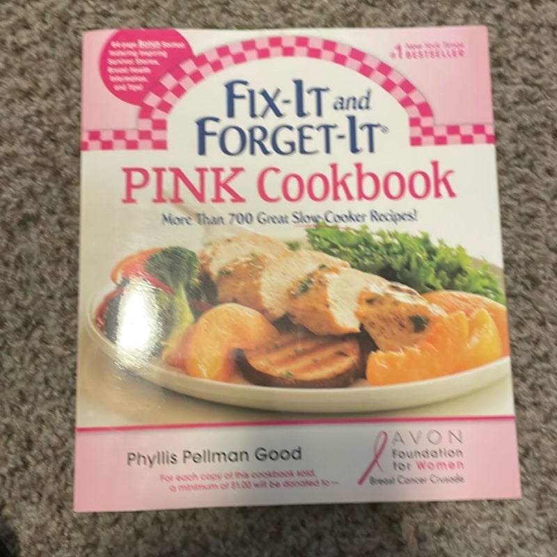 Fix-It and Forget-It Pink Cookbook