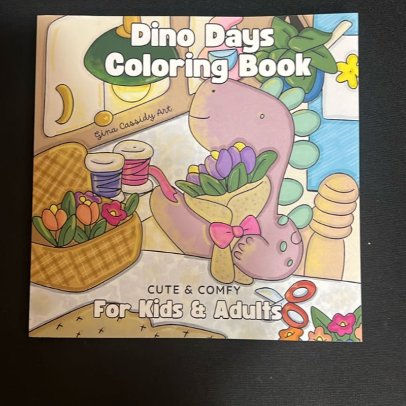 Dino Days Coloring Book