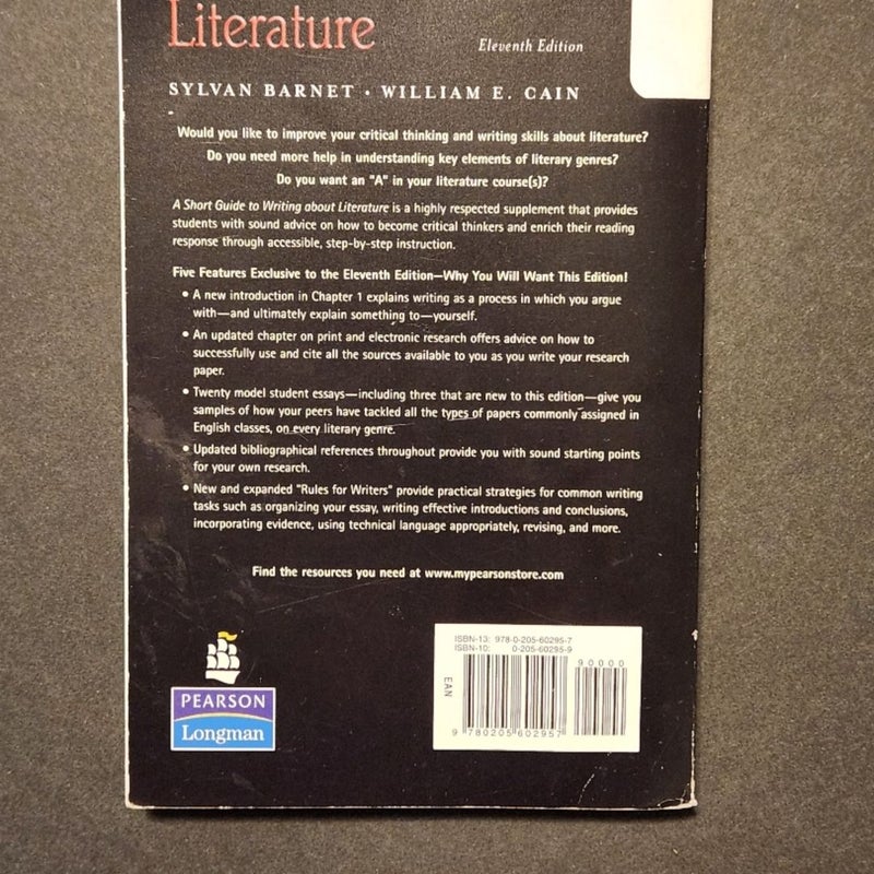 Writing about Literature