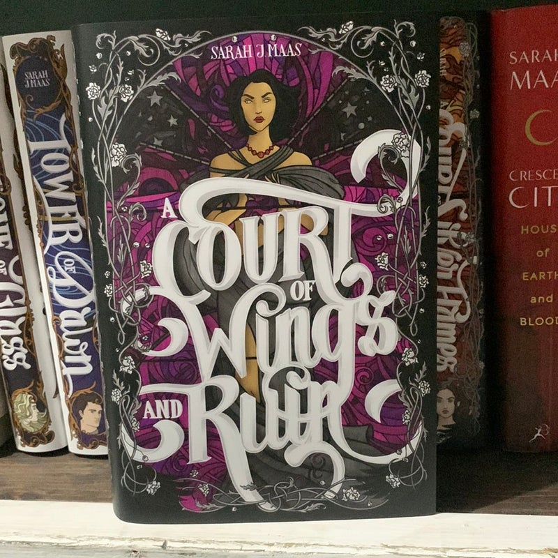 A Court of Thorns and Roses nerdyink dust jackets only