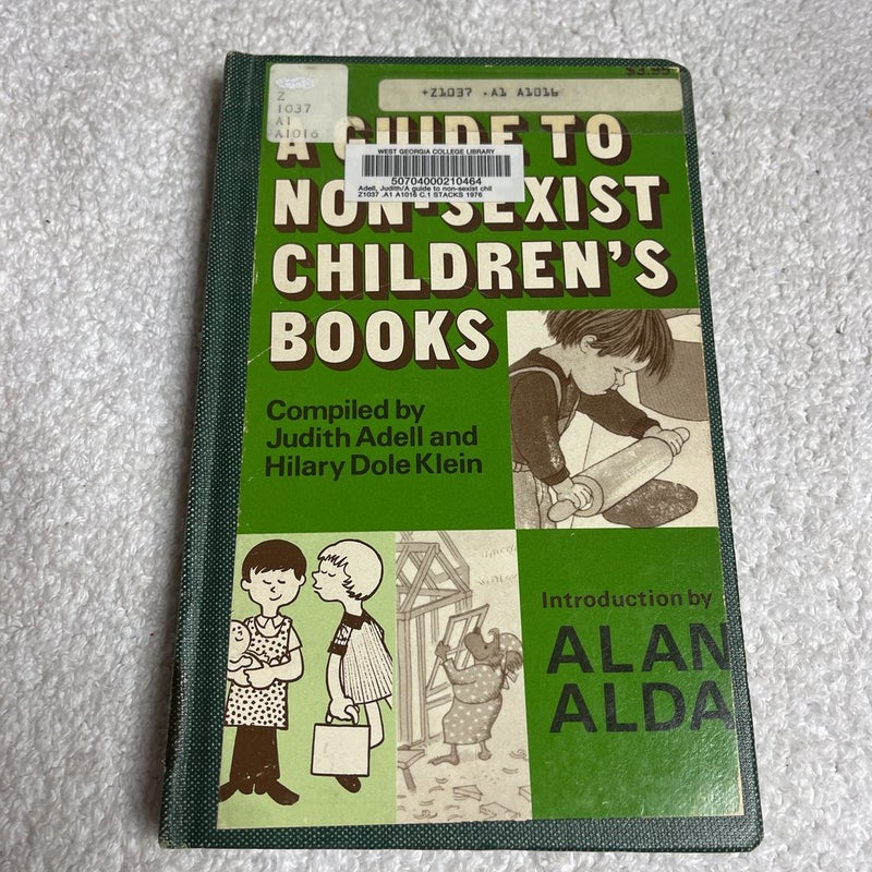 A Guide to Non-Sexist Children's Books