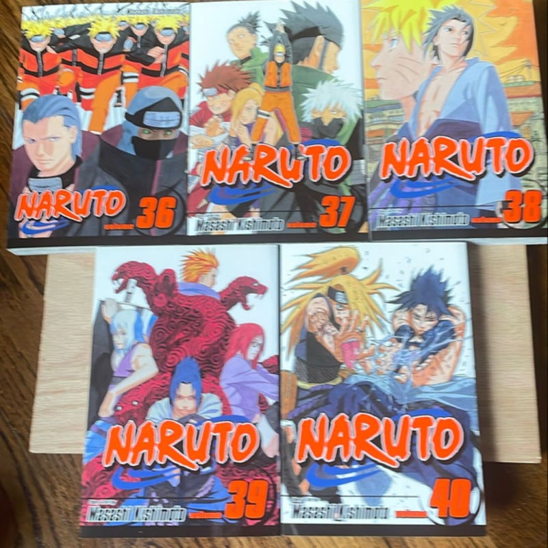 Naruto, Vol. 36-40