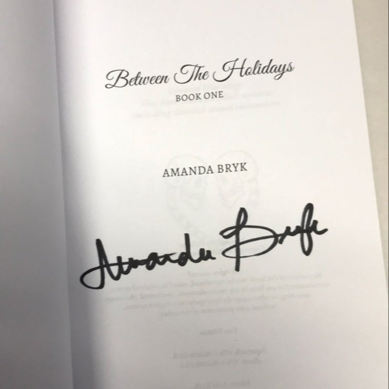 Between the Holidays **Signed Copy