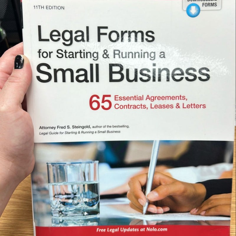 Legal Forms for Starting and Running a Small Business