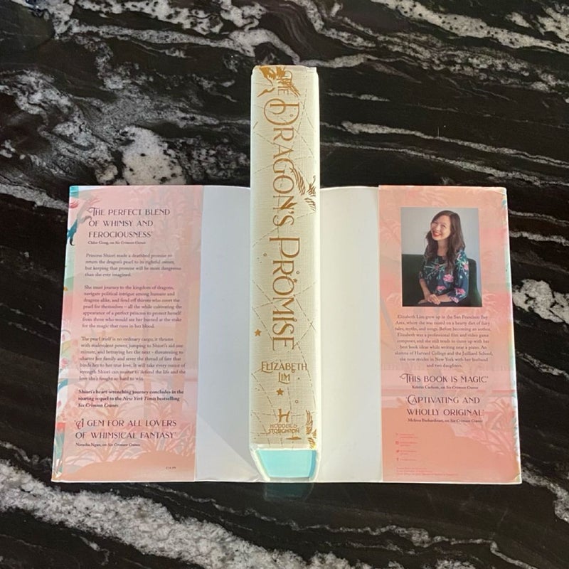UK  Waterstones Edition of The Dragon’s Promise