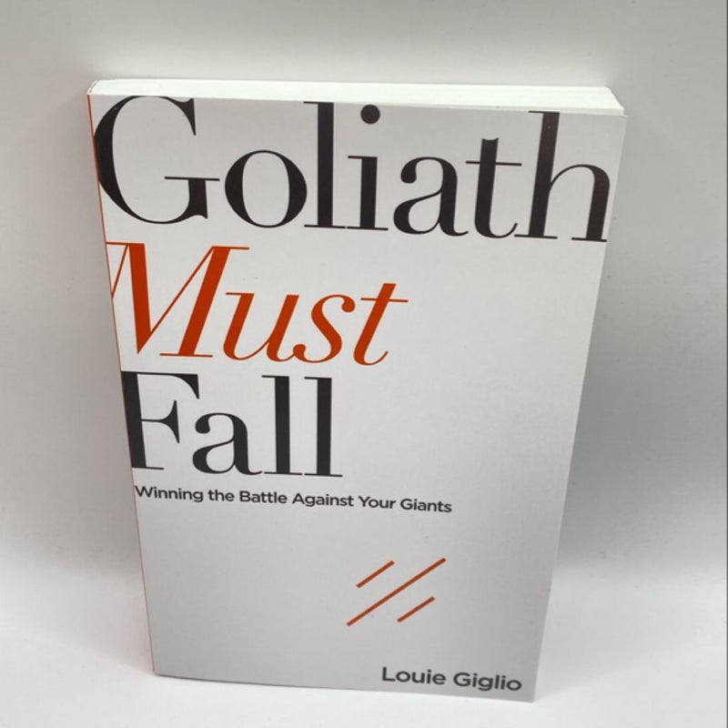 Goliath Must Fall