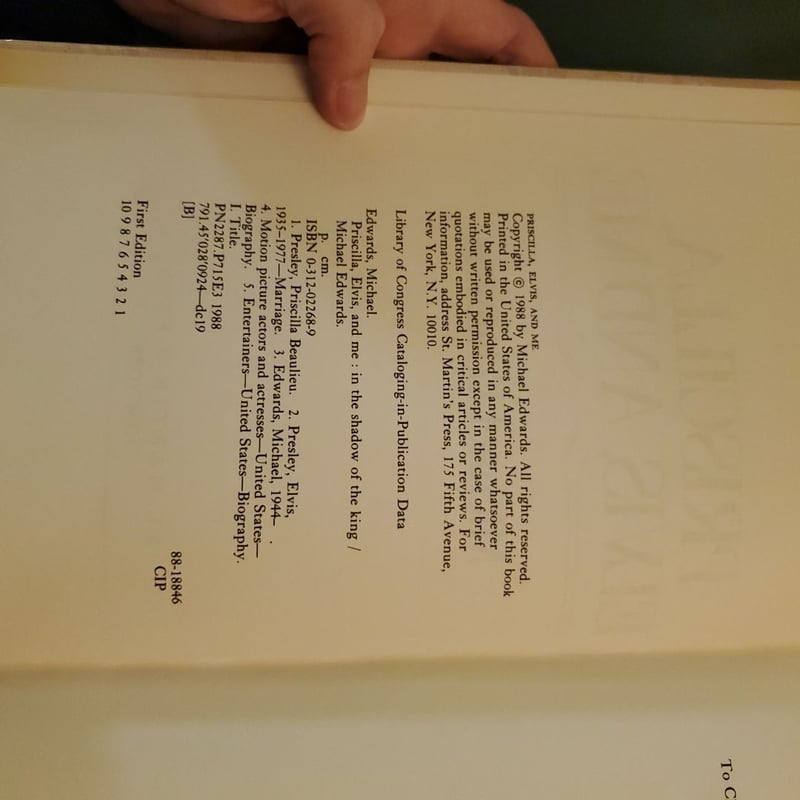 Priscilla, Elvis, and Me