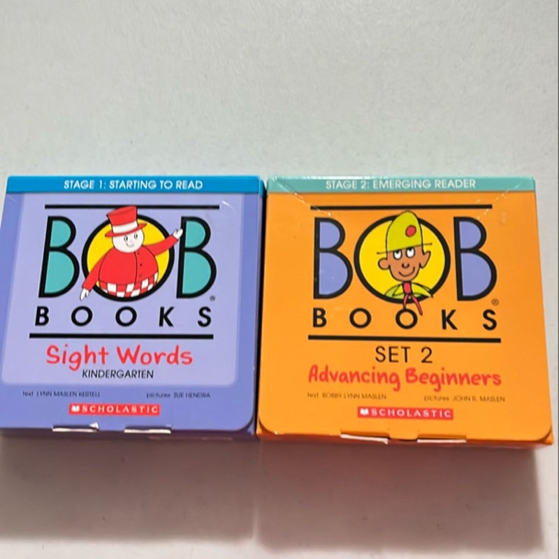 Bob books, sight words, and advancing beginners