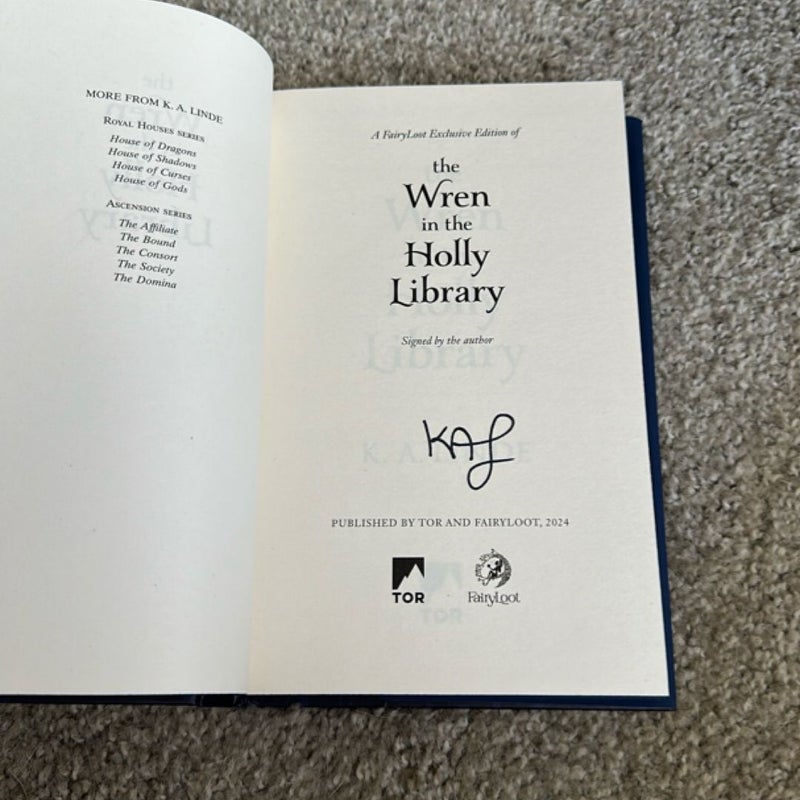 The Wren in the Holly Library *FAIRYLOOT*