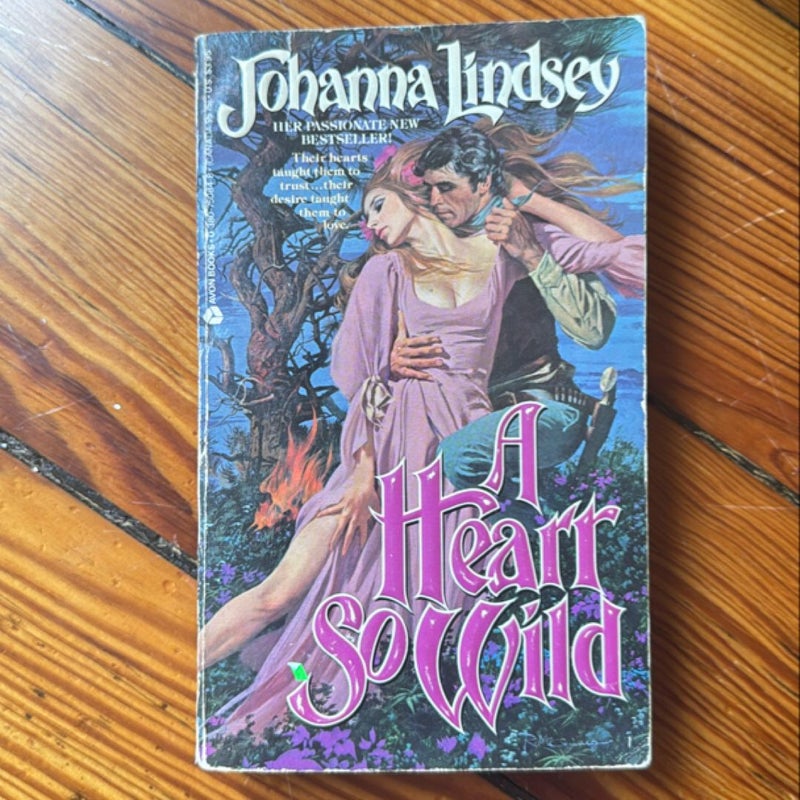 A Heart So Wild- Vintage OOP Clinch Cover