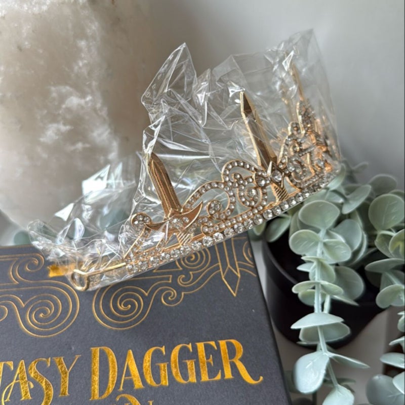Fantasy Dagger Crown *NEW Bookish Box Exclusive*