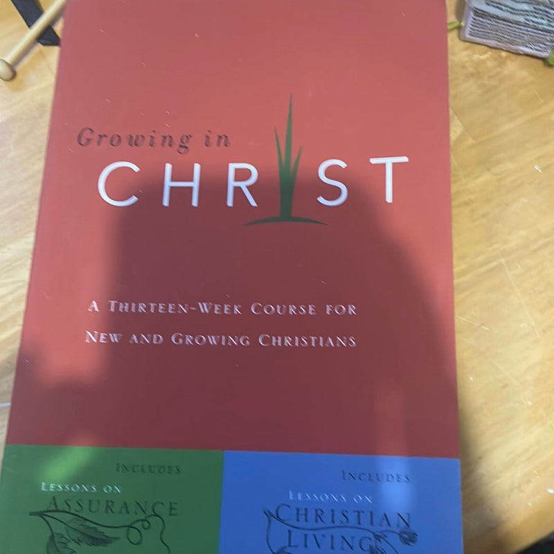 Growing in Christ