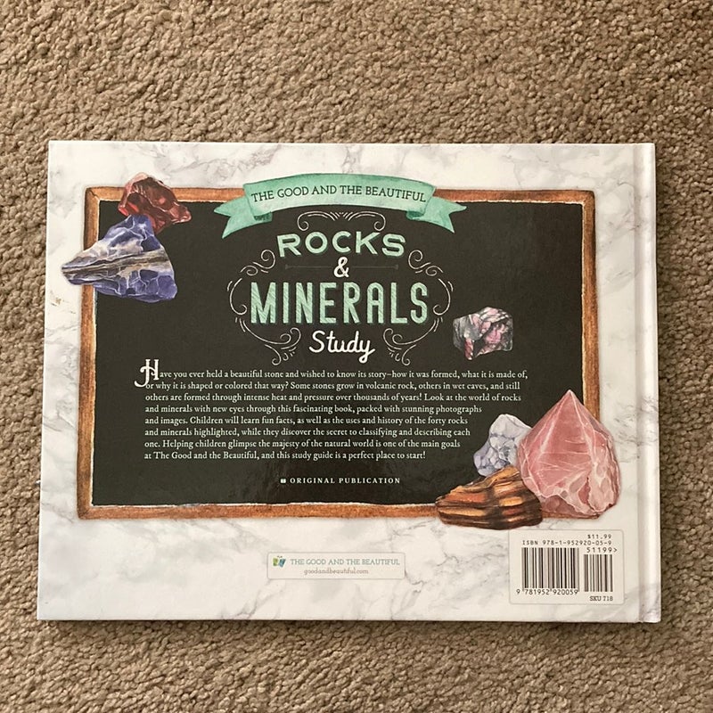 The Good and the Beautiful Rocks and Minerals Study