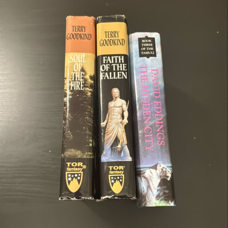 Fantasy hardcover bundle 