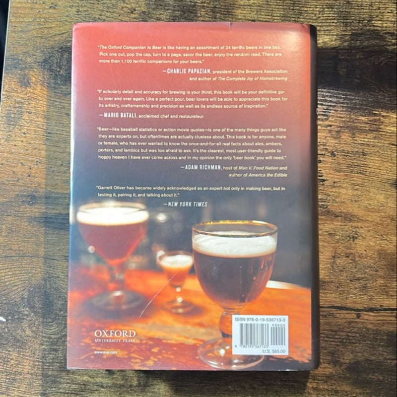 The Oxford Companion to Beer