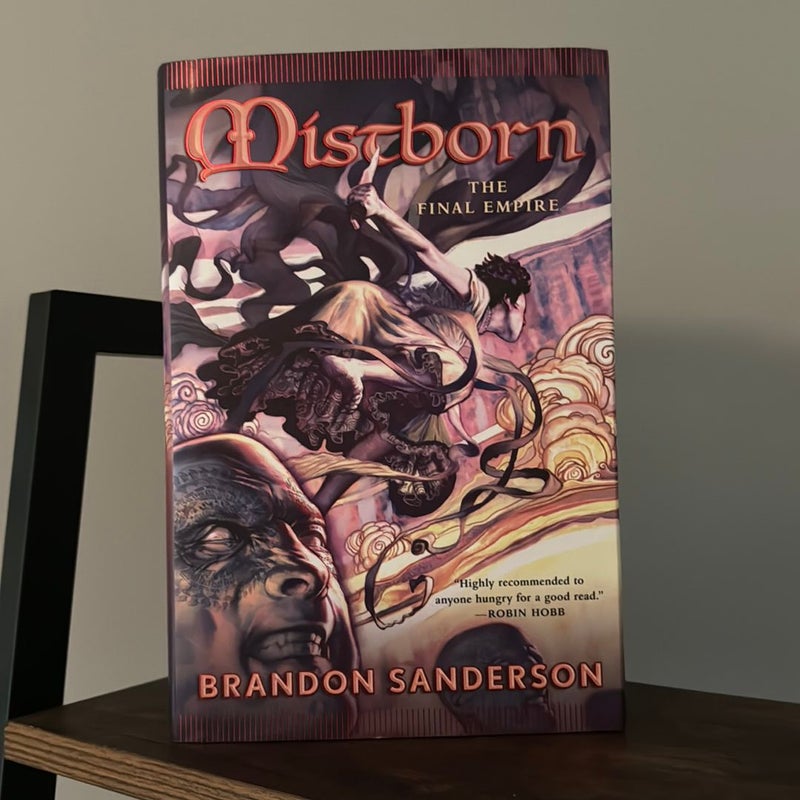 Mistborn (first edition hardback cover)