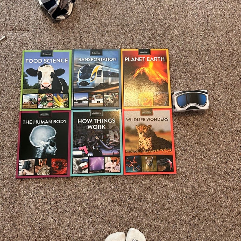 Britannica science book pack & virtual reality 