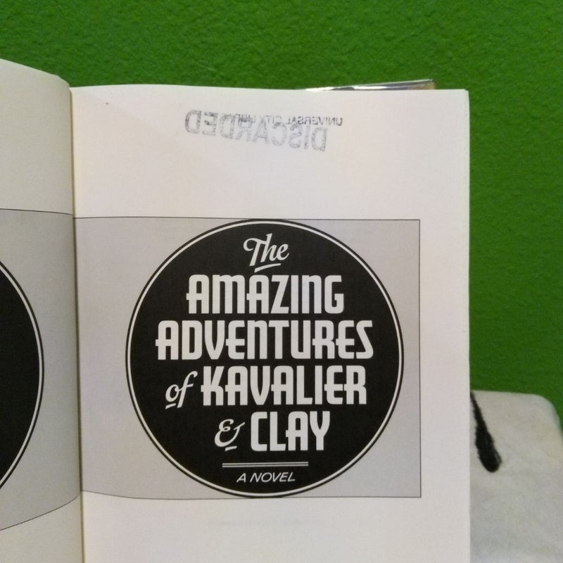 The Amazing Adventures of Kavalier and Clay