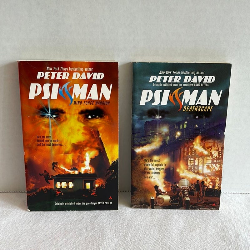 PSI MAN books 1-3 & 5 & 6