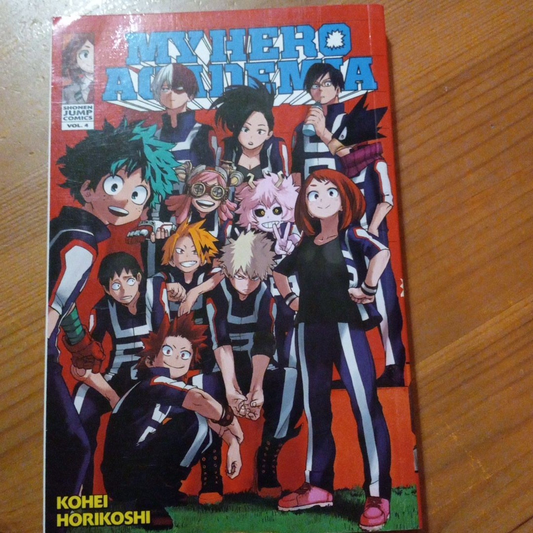 My Hero Academia Manga Volume 4