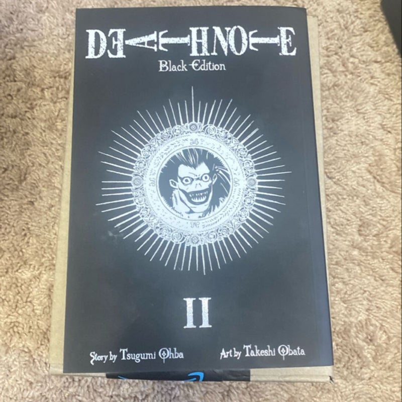 Death Note Black Edition, Vol. 1, 2, & 3