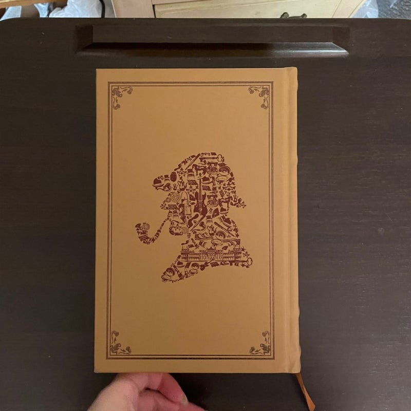 Sherlock Holmes leather bound