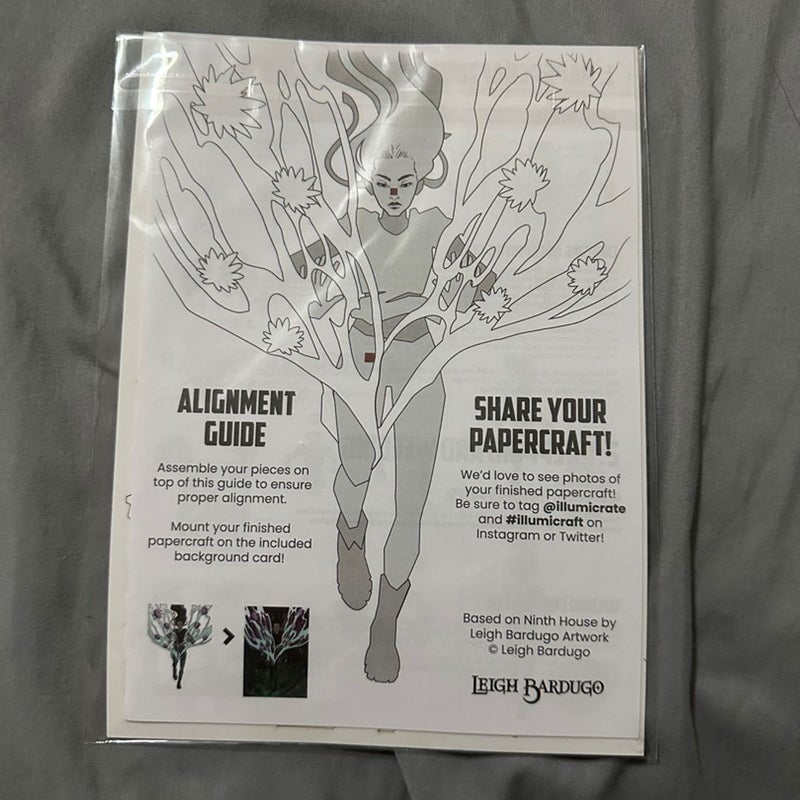 Ninth house paperart
