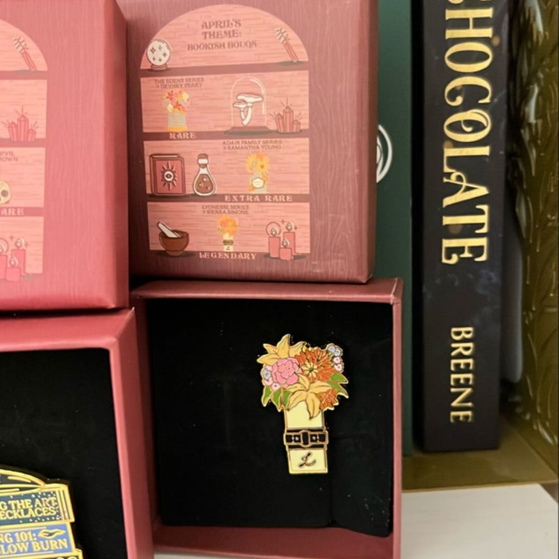 Bookish Box Pins