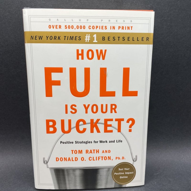 How Full Is Your Bucket?