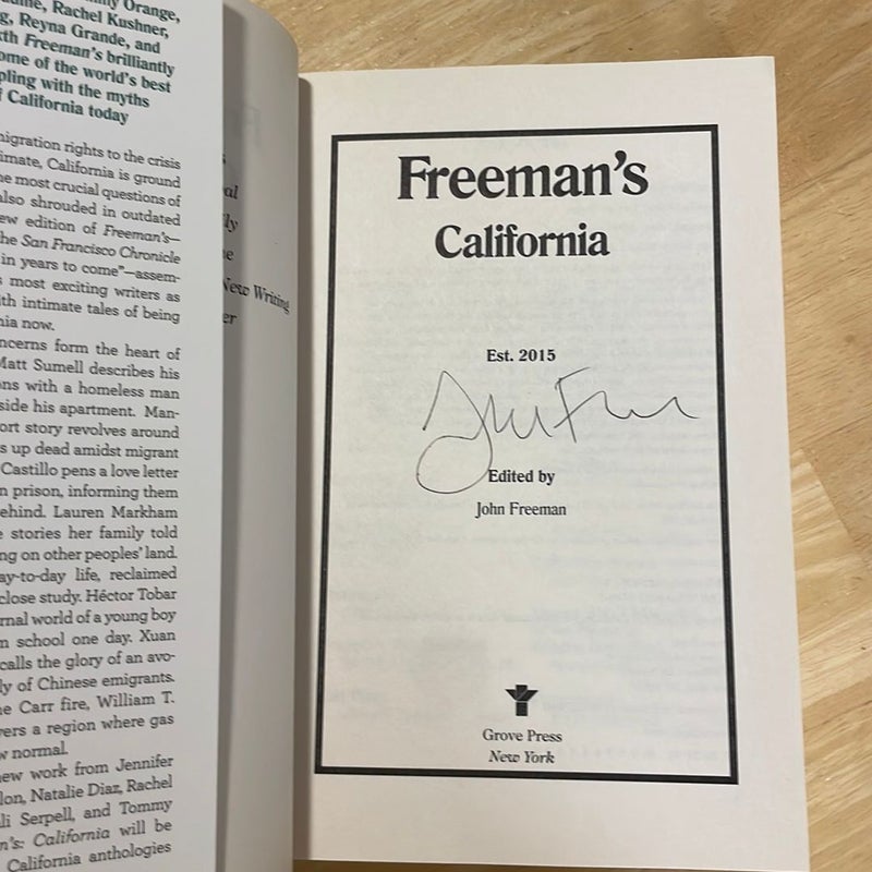 Freeman's: California