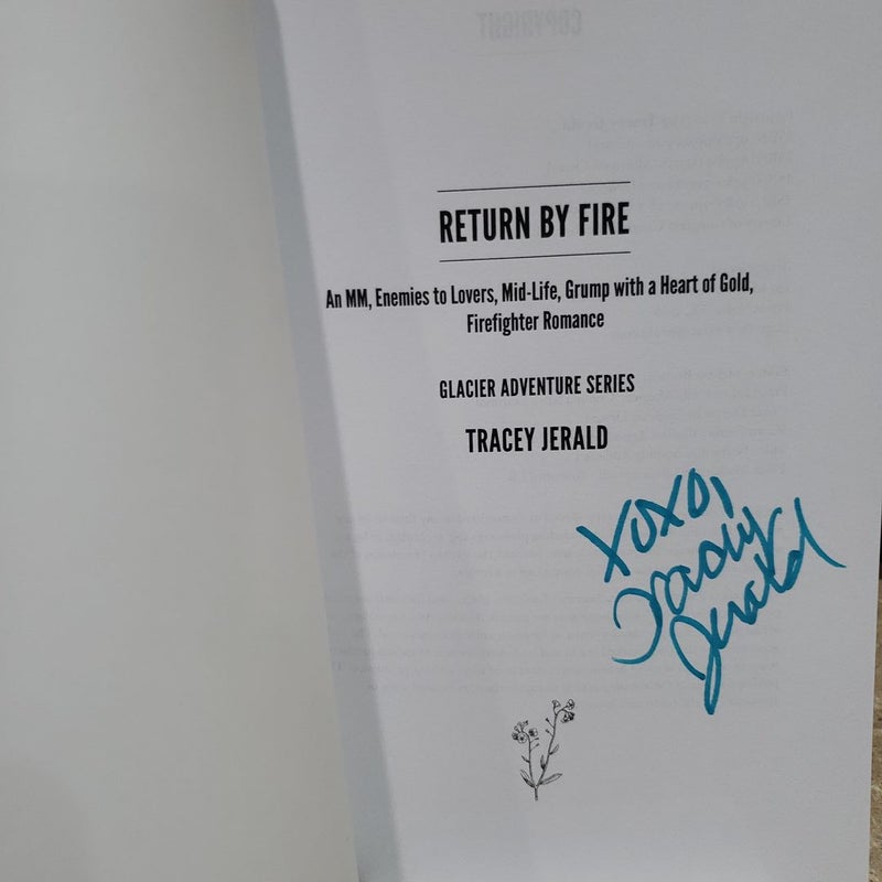 Return by Fire (signed)