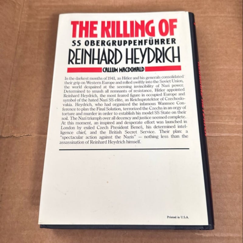 The Killing of SS Obergrupenfuhrer Reinhard Heydrich 102