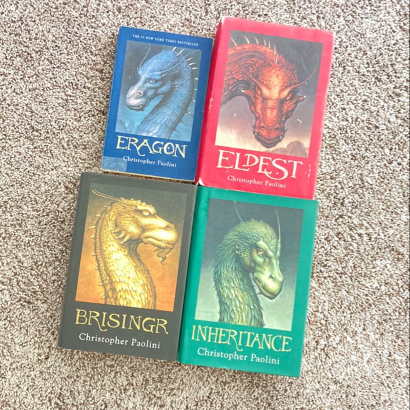 Eragon, Eldest, Brisinger and Inheritance