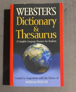 Webster’s Dictionary & Thesaurus