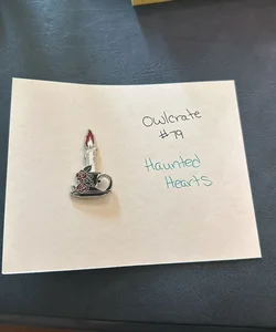 Haunted Hearts Enamel Pin #79 Owlcrate