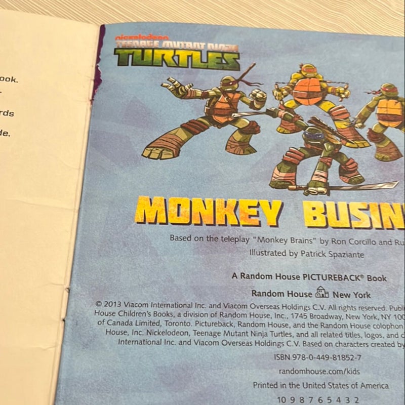 Monkey Business (Teenage Mutant Ninja Turtles)