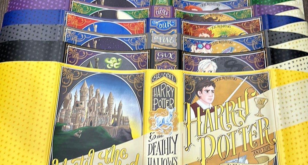 OG Nerdy Ink Harry Potter fashion dust jackets